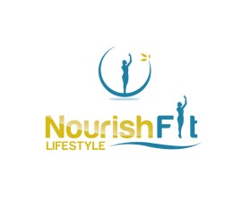 Logo Design entry 1504982 submitted by flousse to the Logo Design for NourishFit Lifestyle run by HealthJunkie