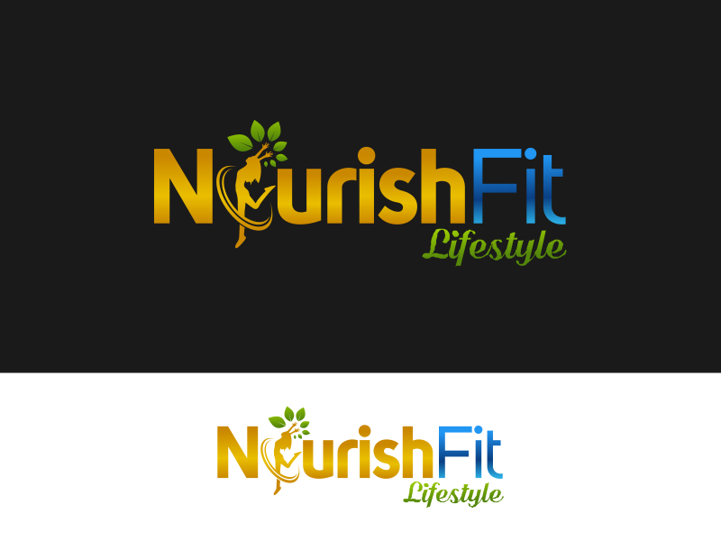 Logo Design entry 1505164 submitted by einaraees to the Logo Design for NourishFit Lifestyle run by HealthJunkie