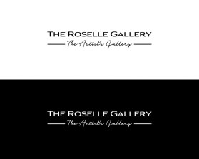 Logo Design entry 1506489 submitted by nsdhyd to the Logo Design for The Roselle Gallery run by wareagle593@gmail.com
