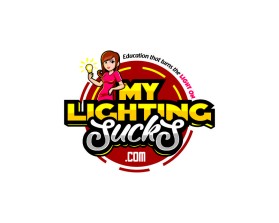 Logo Design entry 1507746 submitted by balsh to the Logo Design for MyLightingSucks.com run by Rainbird045 