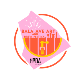 Logo Design Entry 1509197 submitted by balsh to the contest for Bala Ave Art and Brew Festival run by Cross Properties