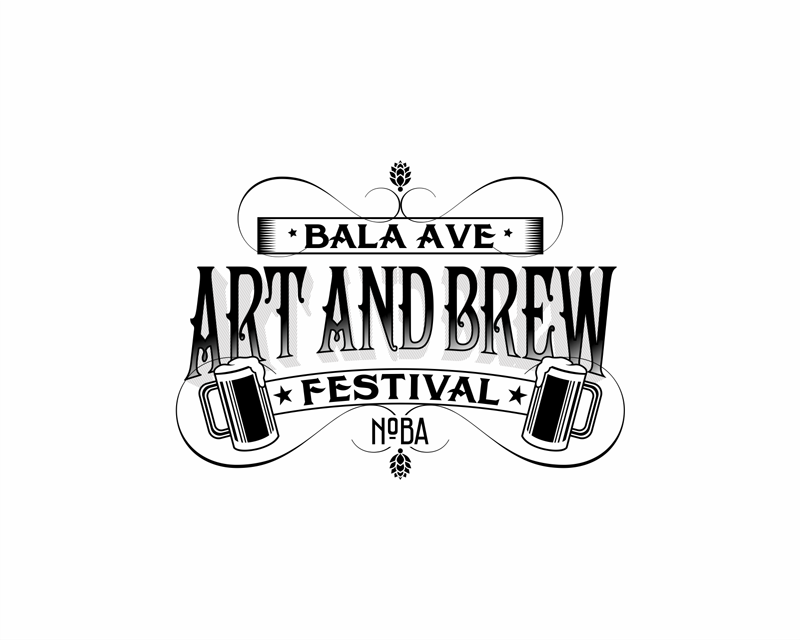 Logo Design entry 1509200 submitted by lurth to the Logo Design for Bala Ave Art and Brew Festival run by Cross Properties