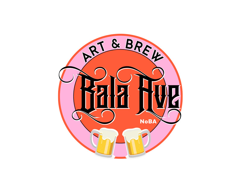 Logo Design entry 1509225 submitted by DAC Design to the Logo Design for Bala Ave Art and Brew Festival run by Cross Properties