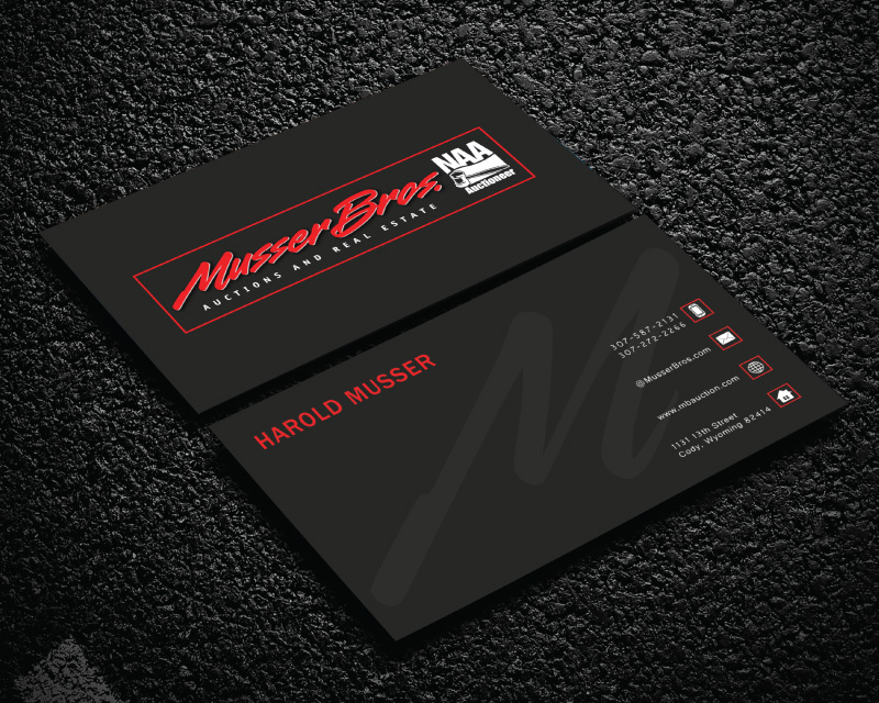 Business Card & Stationery Design entry 1511469 submitted by Amit1991 to the Business Card & Stationery Design for Musser Bros. Inc. run by ssmusser