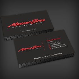 Business Card & Stationery Design Entry 1511352 submitted by skyford412 to the contest for Musser Bros. Inc. run by ssmusser