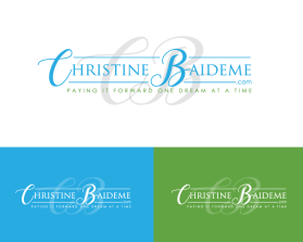 Logo Design entry 1511726 submitted by erongs16 to the Logo Design for ChristineBaideme.com run by dbaideme