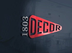 Logo Design entry 1514210 submitted by DORIANA999 to the Logo Design for 1803 Decor run by KDESMAL