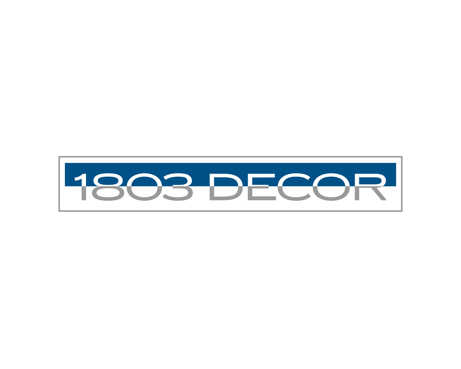 Logo Design entry 1514331 submitted by LJPixmaker to the Logo Design for 1803 Decor run by KDESMAL