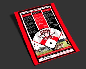 Brochure Design entry 1514828 submitted by quimcey to the Brochure Design for Angels Baseball run by jaquilante