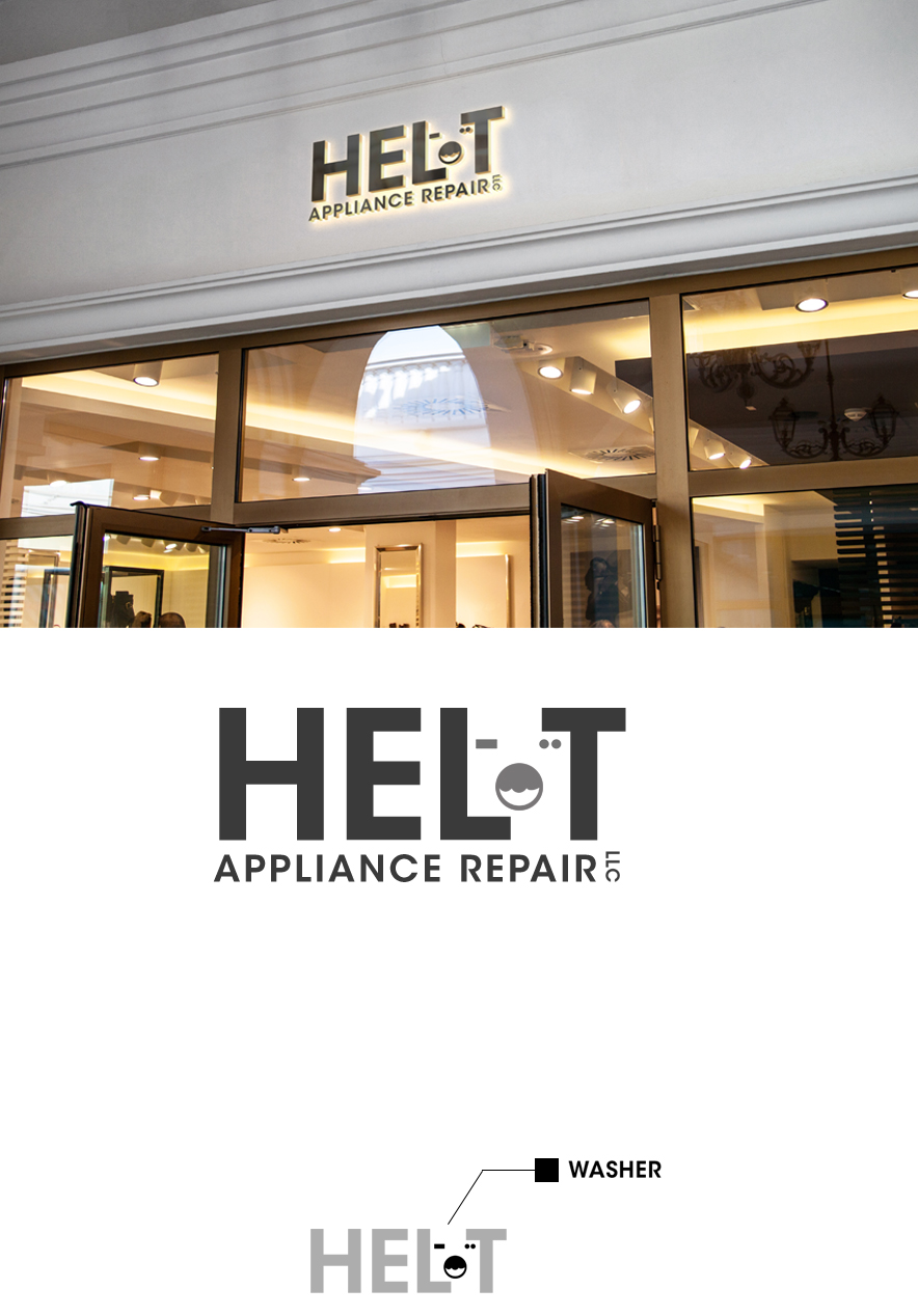 Logo Design entry 1519001 submitted by azariz to the Logo Design for Helt Appliance Repair LLC run by drewhelt49