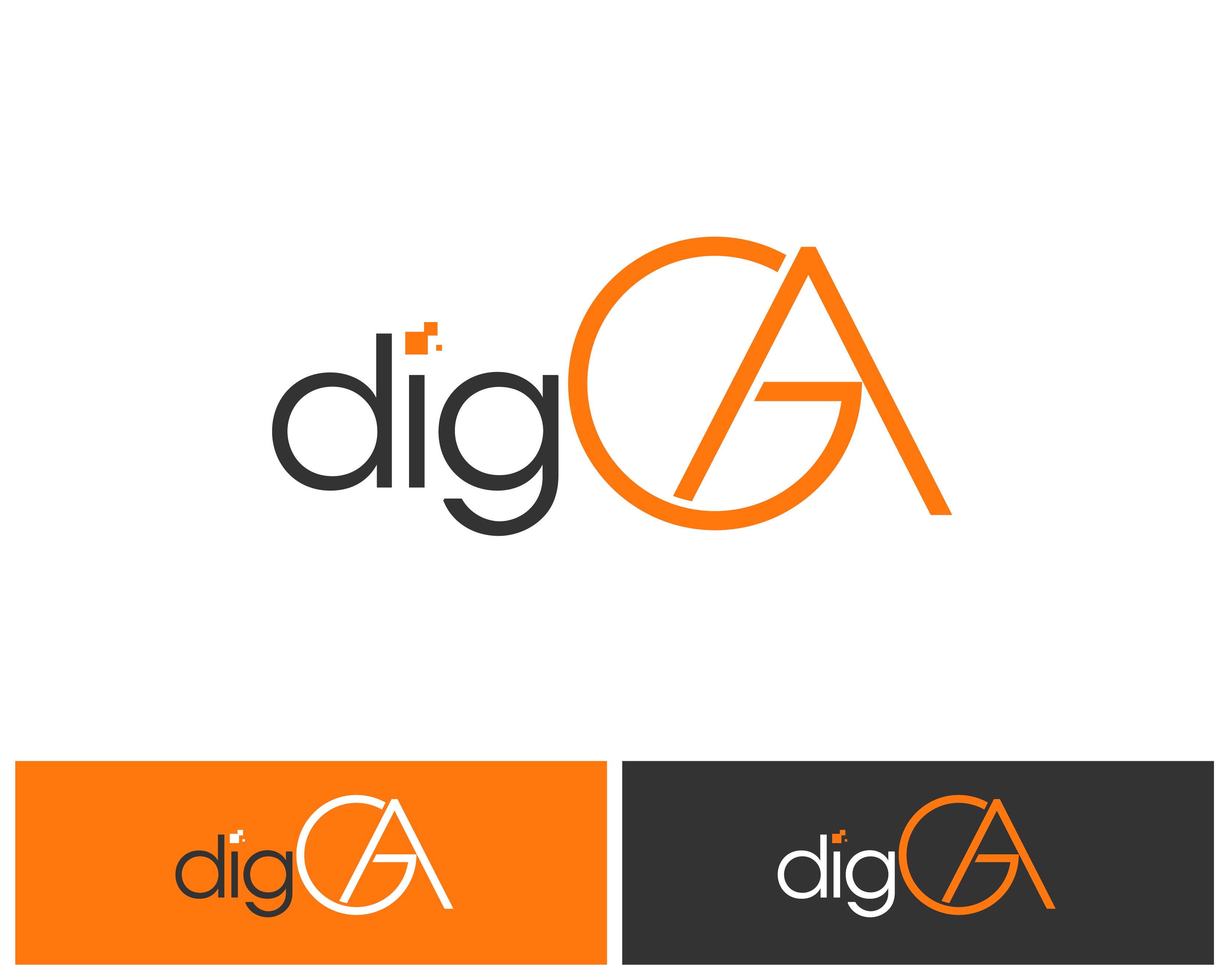 Logo Design entry 1519932 submitted by graphica to the Logo Design for Digga run by digga