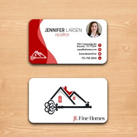 Business Card & Stationery Design entry 1519963 submitted by mark17one1 to the Business Card & Stationery Design for www.jlfinehomes.com run by Jenl