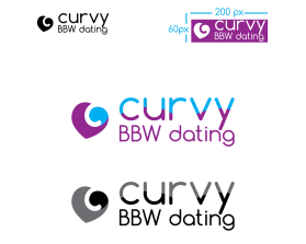 Logo Design entry 1520620 submitted by Amit1991 to the Logo Design for Curvy BBW Dating run by bschalkx