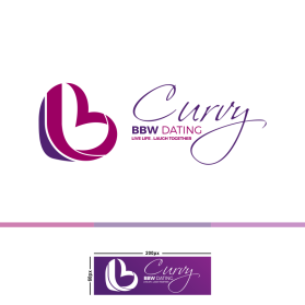 Logo Design entry 1520622 submitted by Amit1991 to the Logo Design for Curvy BBW Dating run by bschalkx