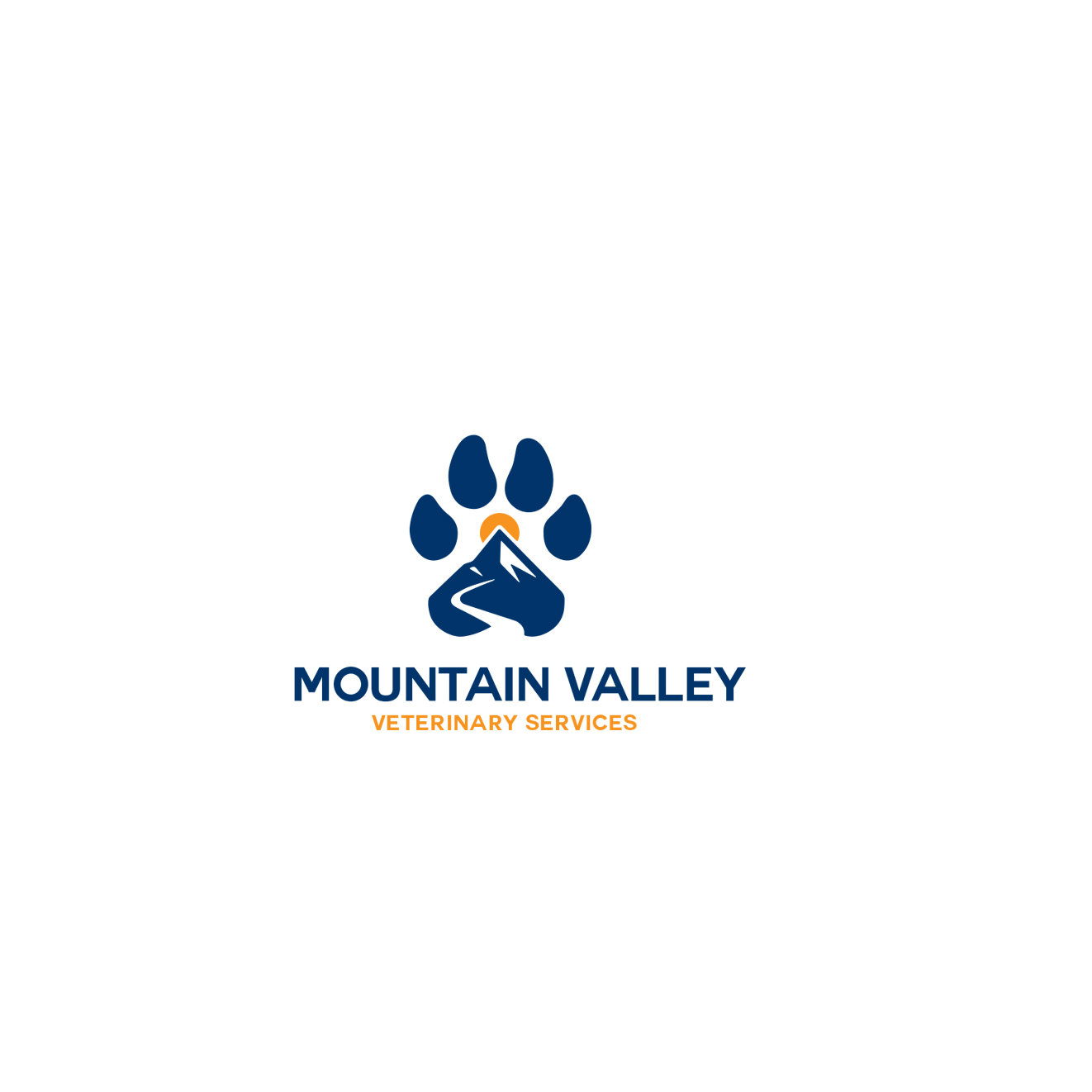 Logo Design entry 1522730 submitted by azariz to the Logo Design for Mountain Valley Veterinary Services run by BenBennett