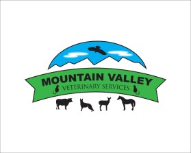 Logo Design Entry 1522775 submitted by ajfgraphics to the contest for Mountain Valley Veterinary Services run by BenBennett