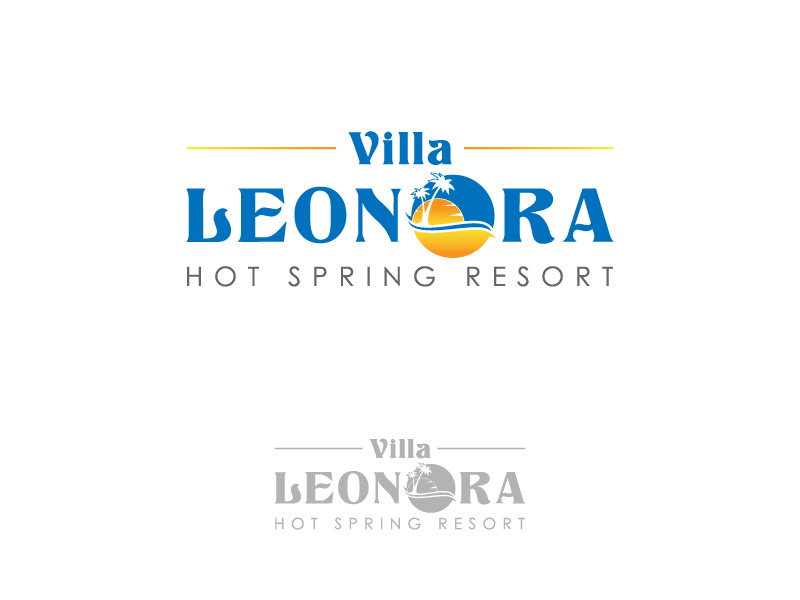 Logo Design entry 1523098 submitted by paczgraphics to the Logo Design for Villa Leonora Hot Spring Resort run by gabeandres