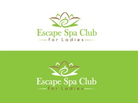 Logo Design entry 1524609 submitted by El Tasador to the Logo Design for Escape Garden Spa Club For Ladies run by latifa123