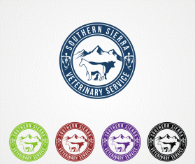Logo Design entry 1524860 submitted by El Tasador to the Logo Design for Southern Sierra Veterinary Service run by Chkntree4