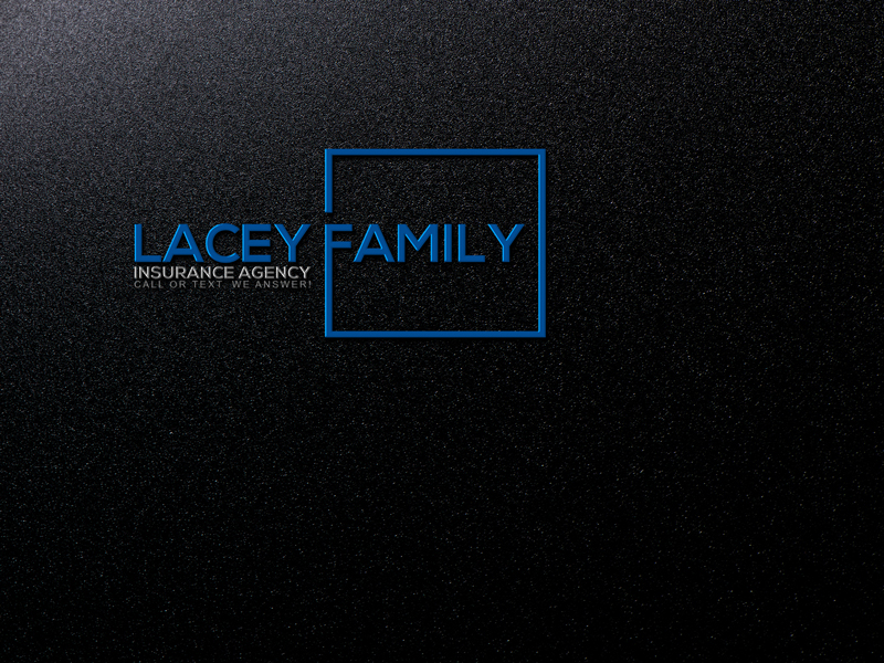 Logo Design entry 1525212 submitted by Dark49 to the Logo Design for Lacey Family Insurance Agency run by Laceyfamily