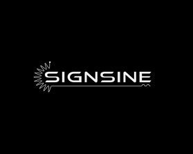 Logo Design entry 1528296 submitted by cerbreus to the Logo Design for SignSine run by pencilbxx
