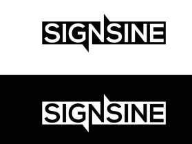 Logo Design entry 1528311 submitted by bangwardi88@gmail.com to the Logo Design for SignSine run by pencilbxx