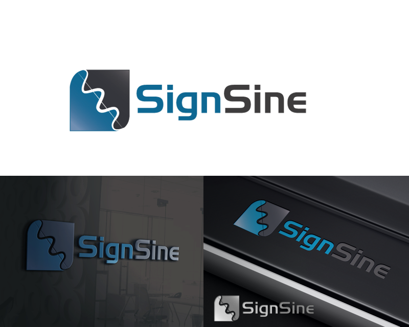 Logo Design entry 1528355 submitted by alex.projector to the Logo Design for SignSine run by pencilbxx