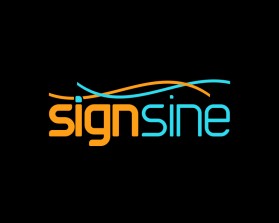 Logo Design entry 1528318 submitted by T2T to the Logo Design for SignSine run by pencilbxx