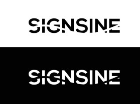 Logo Design entry 1528355 submitted by T2T to the Logo Design for SignSine run by pencilbxx