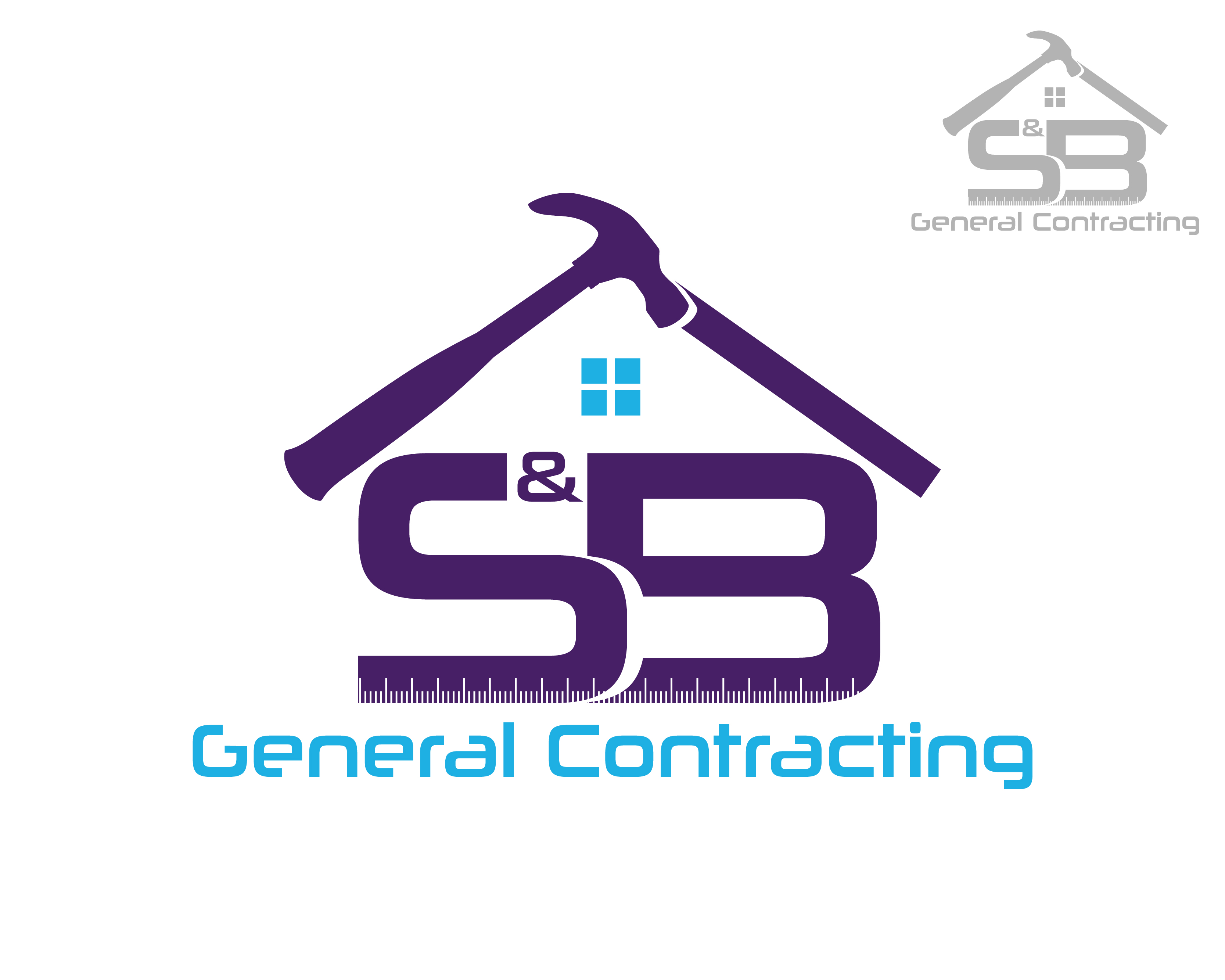 Logo Design entry 1528819 submitted by Benovic to the Logo Design for S&B General Contracting run by SBGC