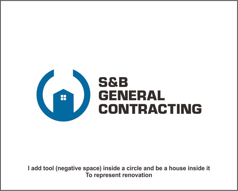 Logo Design entry 1528819 submitted by boogie woogie to the Logo Design for S&B General Contracting run by SBGC
