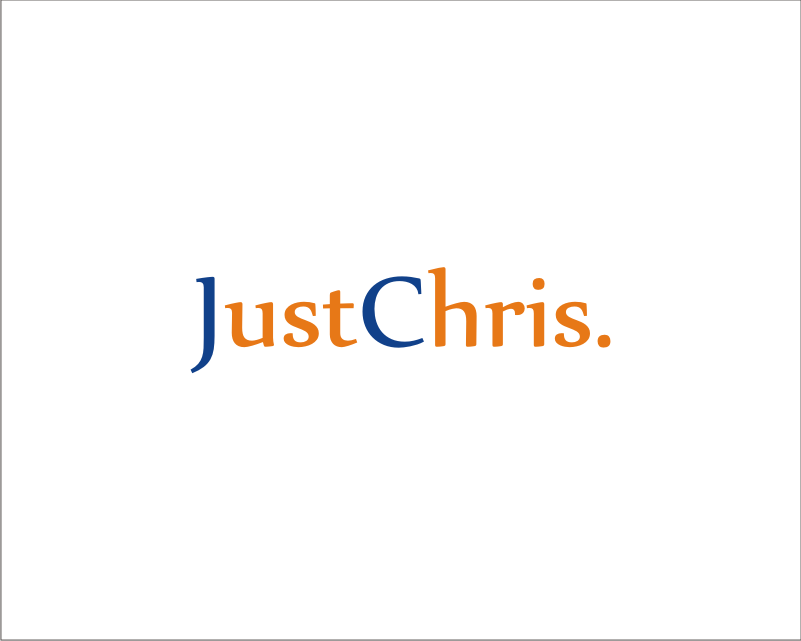 Logo Design entry 1529026 submitted by El Tasador to the Logo Design for JustChris run by clcoots35