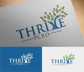 Logo Design entry 1529734 submitted by Erin Ross to the Logo Design for Thrive PCRD run by C43moy@gmail.com 