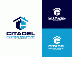 Logo Design entry 1530953 submitted by creativiti to the Logo Design for Citadel Roofing Company run by brownmk83