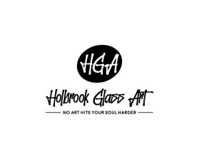 Logo Design entry 1532018 submitted by logo037 to the Logo Design for Holbrook Glass Art run by HGA