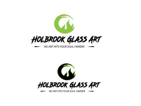 Logo Design entry 1532029 submitted by logo037 to the Logo Design for Holbrook Glass Art run by HGA