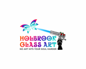 Logo Design entry 1532033 submitted by logohype to the Logo Design for Holbrook Glass Art run by HGA