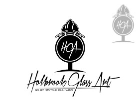 Logo Design entry 1532035 submitted by logo037 to the Logo Design for Holbrook Glass Art run by HGA