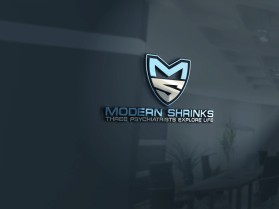 Logo Design entry 1532998 submitted by AcrStudio to the Logo Design for Modern Shrinks vs. The Modern Shrinks Podcast run by ModernShrinks