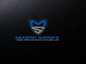 Logo Design entry 1532999 submitted by glowcanvas to the Logo Design for Modern Shrinks vs. The Modern Shrinks Podcast run by ModernShrinks