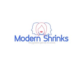 Logo Design entry 1533000 submitted by Arippuji to the Logo Design for Modern Shrinks vs. The Modern Shrinks Podcast run by ModernShrinks