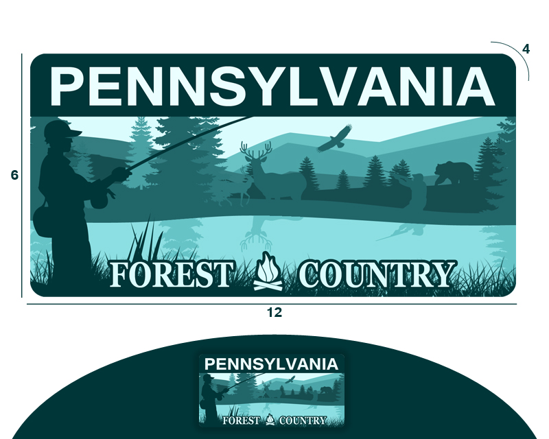 Graphic Design entry 1535269 submitted by CUPU to the Graphic Design for Forest County, PA run by RonH