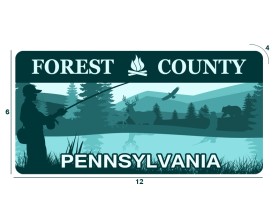 Graphic Design entry 1535318 submitted by saima4583 to the Graphic Design for Forest County, PA run by RonH