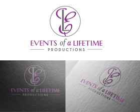 Logo Design entry 1535452 submitted by alex.projector to the Logo Design for Events of a Lifetime Productions run by debhull