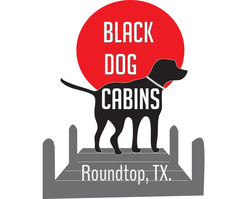 Logo Design entry 1536190 submitted by not2shabby to the Logo Design for Black Dog Cabins, Round Top, Tx run by Dawn Gervais