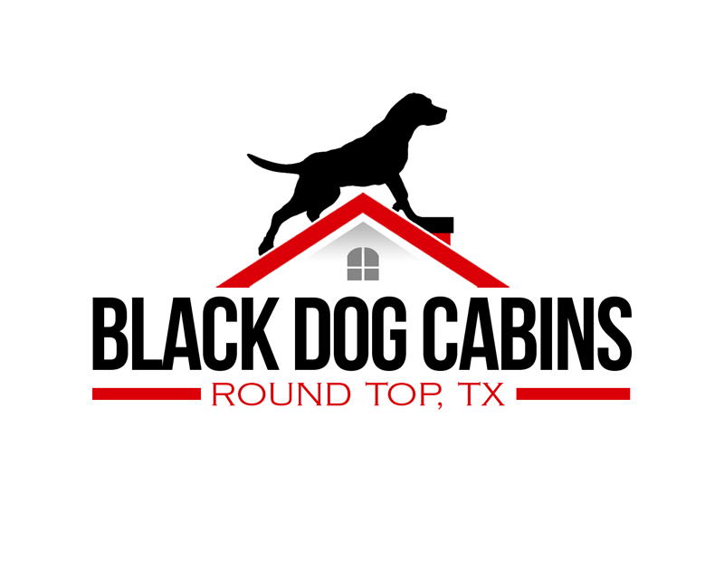 Logo Design entry 1536171 submitted by ChampenG to the Logo Design for Black Dog Cabins, Round Top, Tx run by Dawn Gervais