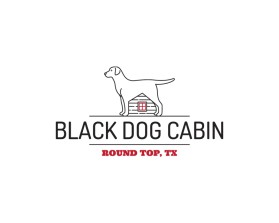 Logo Design Entry 1536172 submitted by garpil to the contest for Black Dog Cabins, Round Top, Tx run by Dawn Gervais