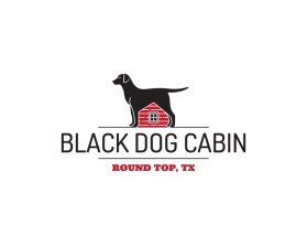 Logo Design entry 1536173 submitted by Animman to the Logo Design for Black Dog Cabins, Round Top, Tx run by Dawn Gervais