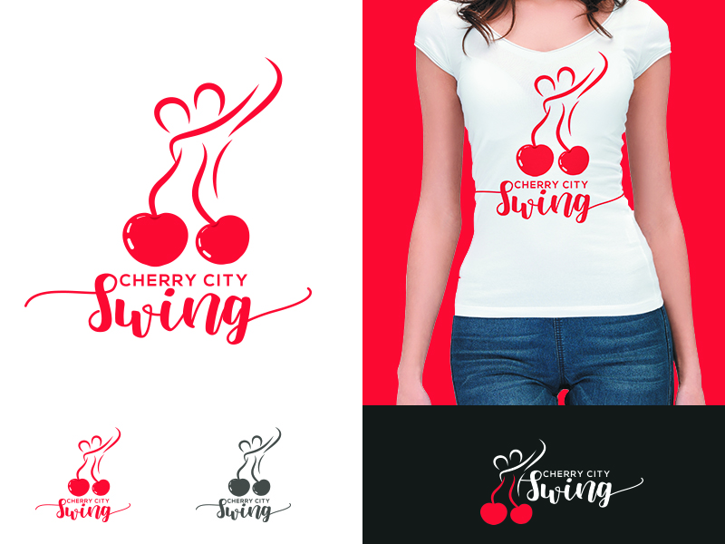 Logo Design entry 1537691 submitted by kyrieleigh to the Logo Design for Cherry City Swing run by nivlek