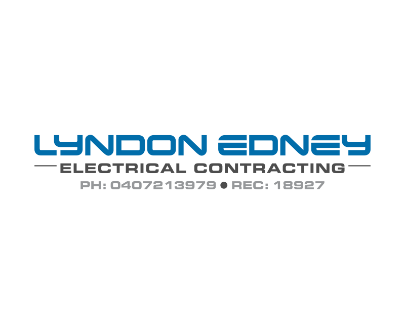 Logo Design entry 1538366 submitted by tornado to the Logo Design for Lyndon Edney Electrical Contracting run by Someyounguy